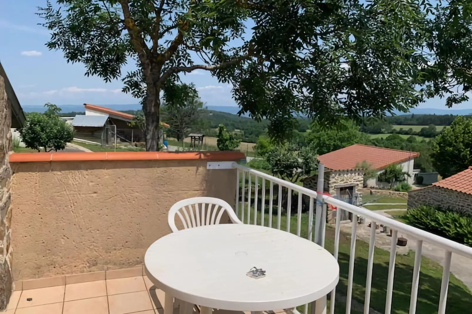 Maison pour 3 personnes à la campagne-Terrace balcony