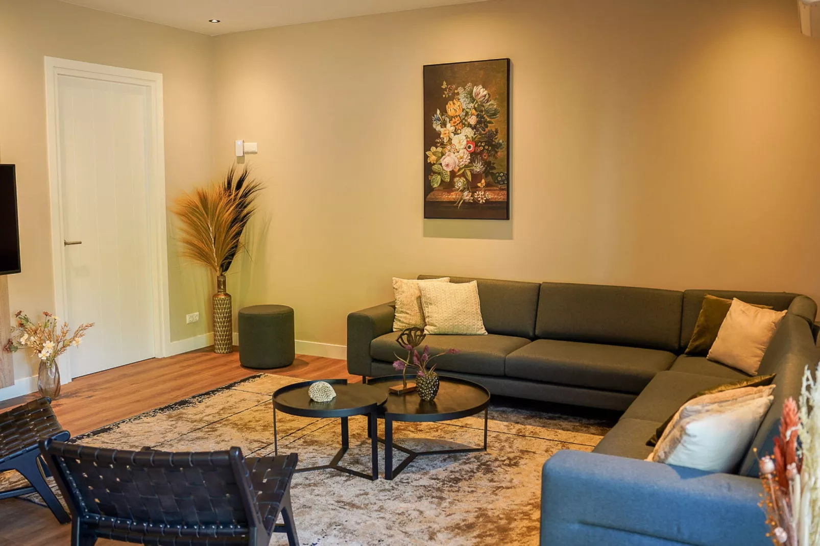 Veluwe Villa Wellness-Living room