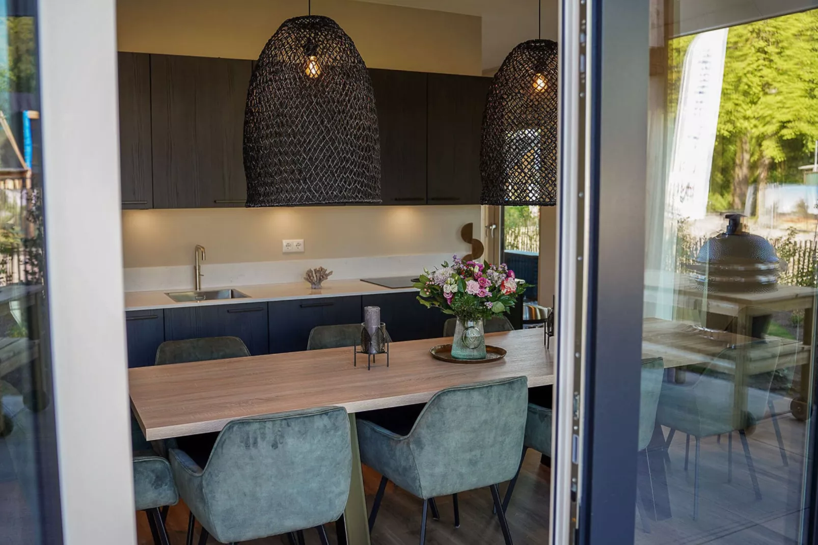 Veluwe Villa Wellness-Dining room