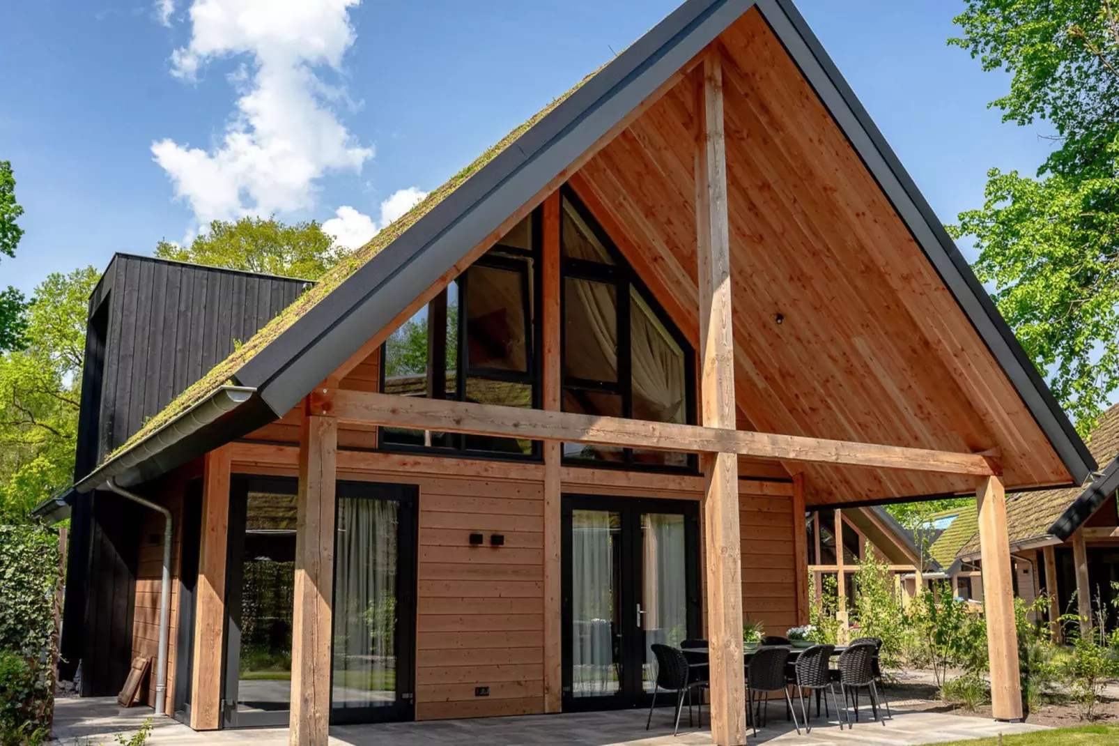 Bos Villa met Hottub & Sauna  8 personen-Exterior summer