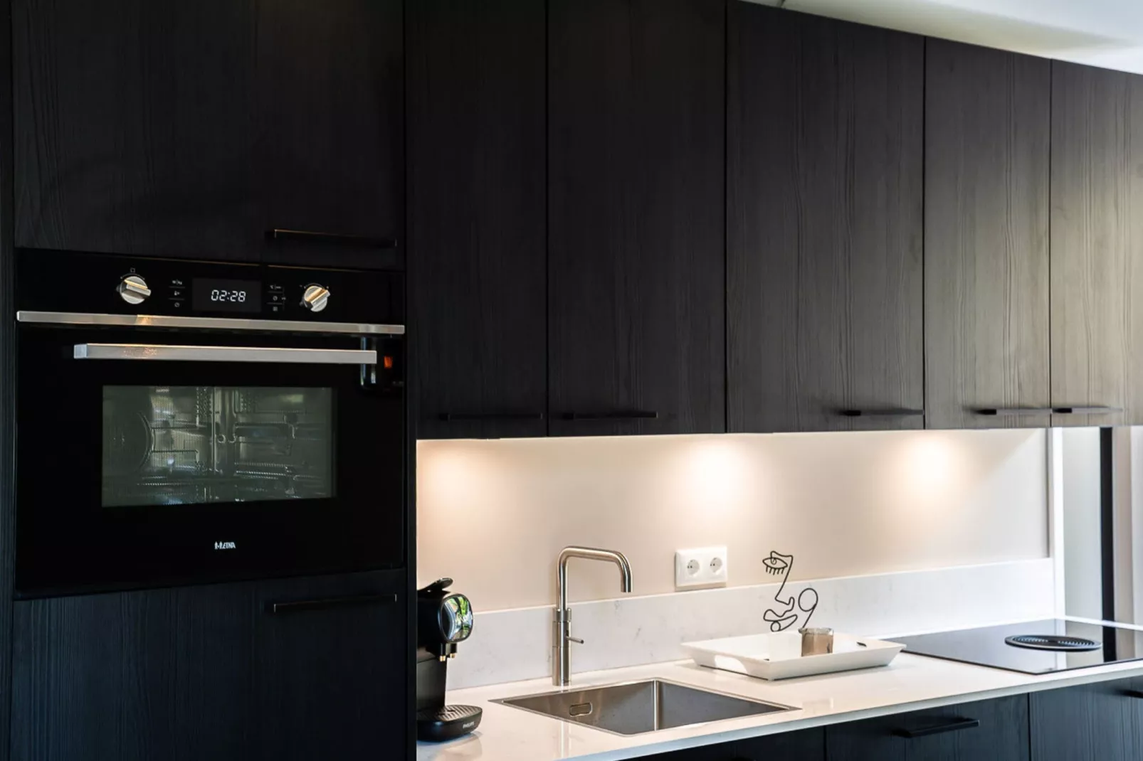 Bos Villa met Sauna  8 personen-Küche
