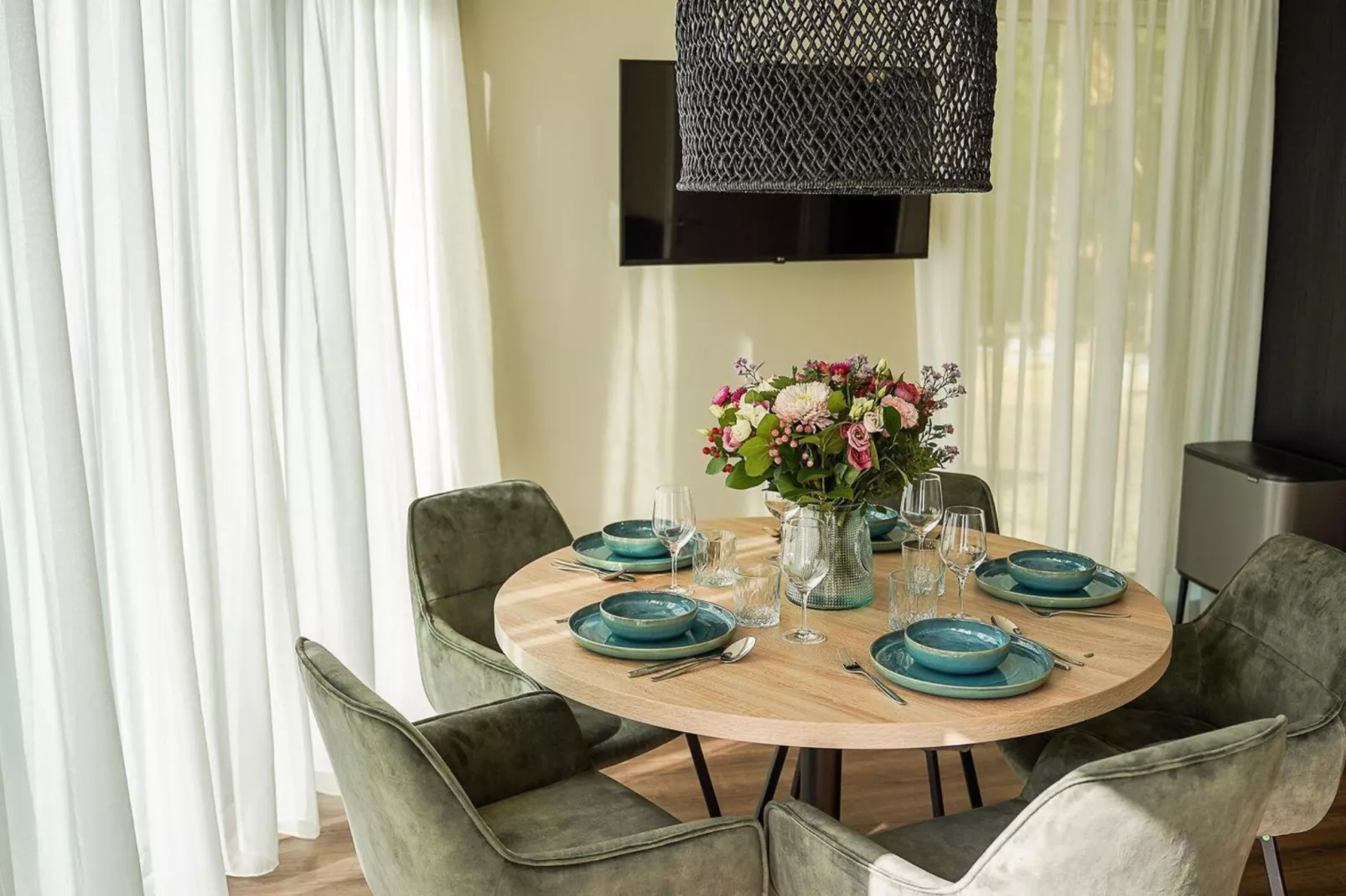 Natuur Villa  5 personen-Dining room