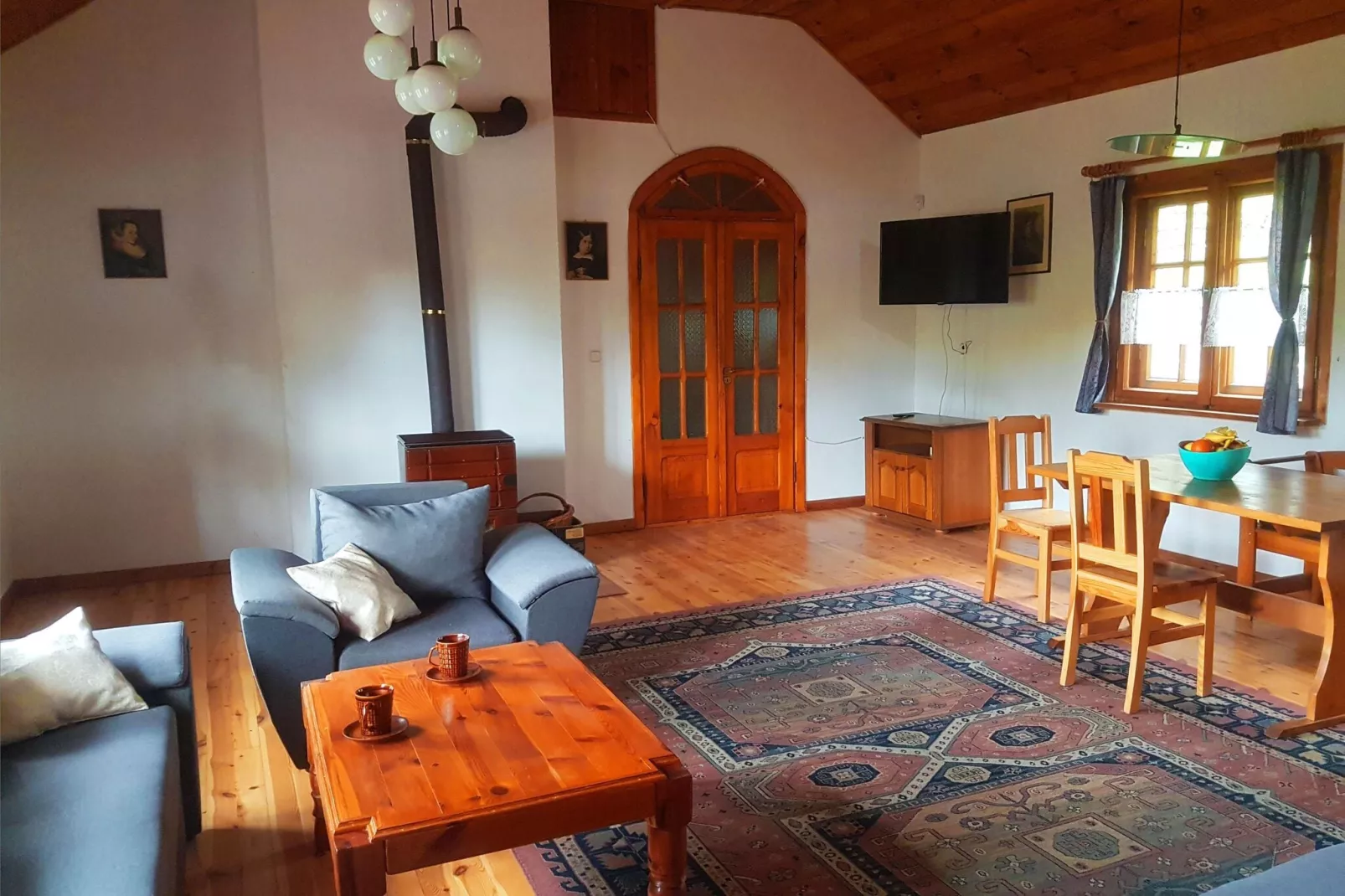 Holiday home Zygmuntowka gorny-Living room