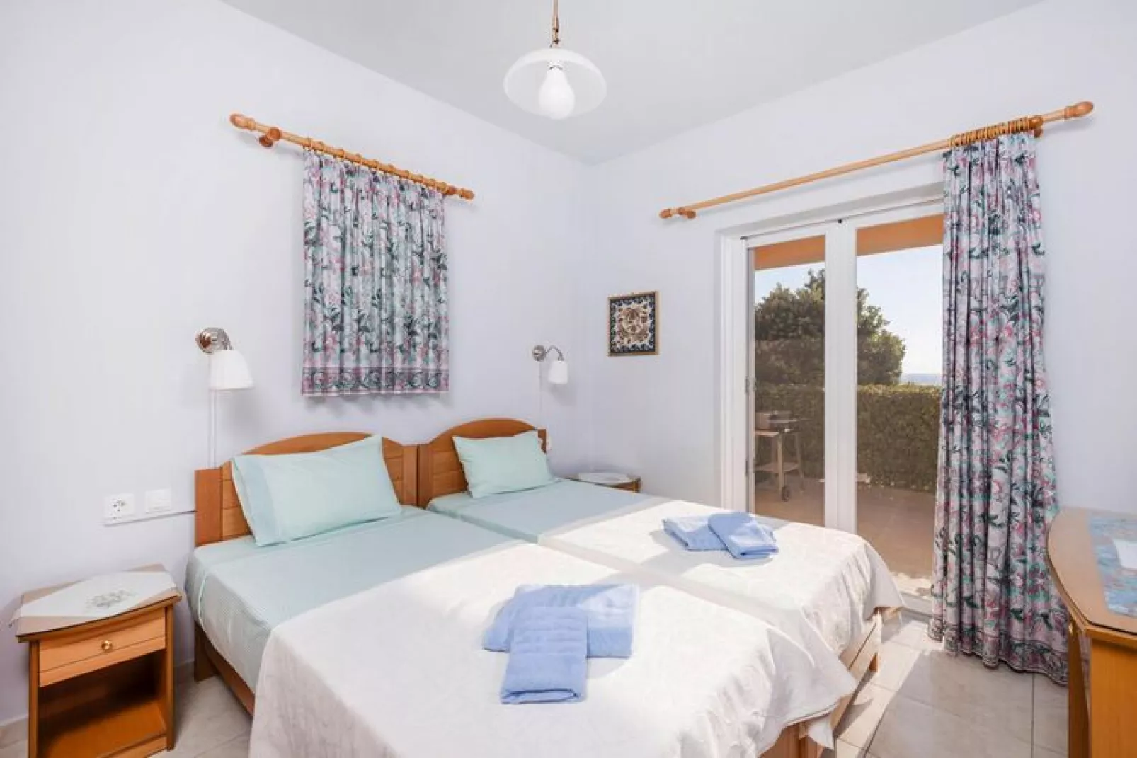 Apartments Cretan View, Chania-1 bedroom-app.-Bedroom