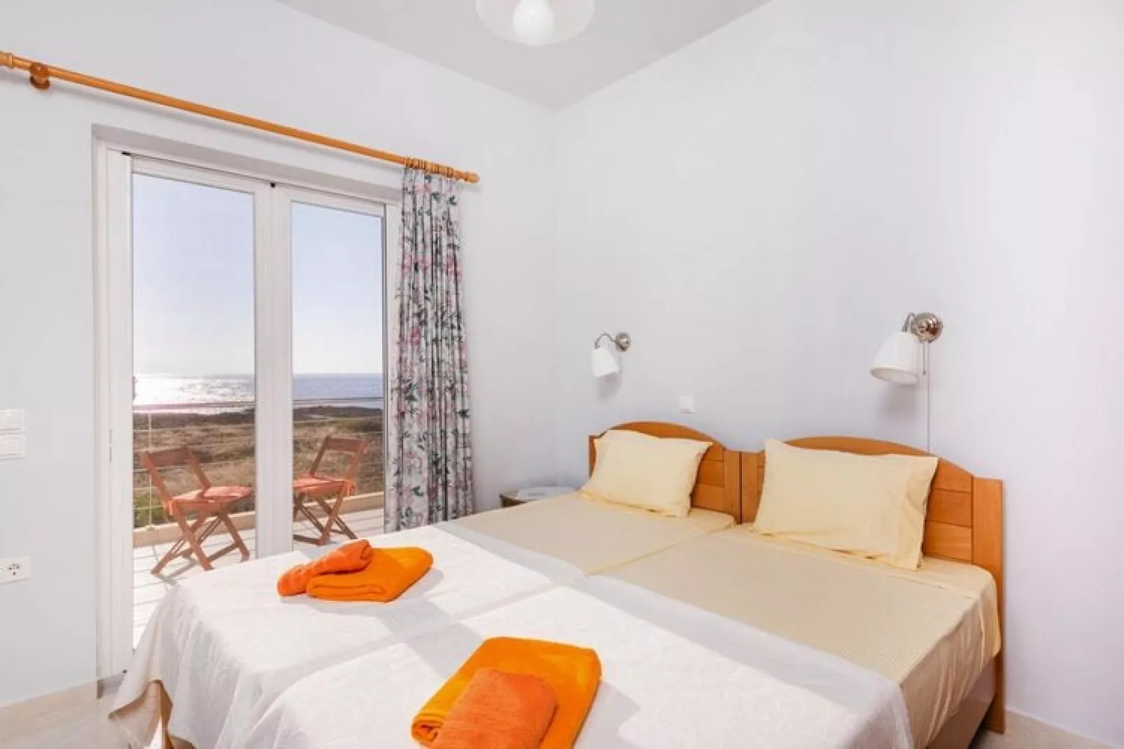 Apartments Cretan View, Chania-3 bedroom-app.-Chambre