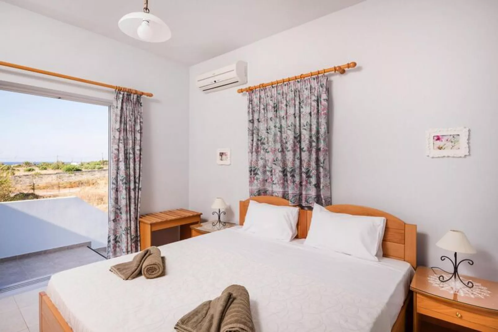 Apartments Cretan View, Chania-3 bedroom-app.-Chambre