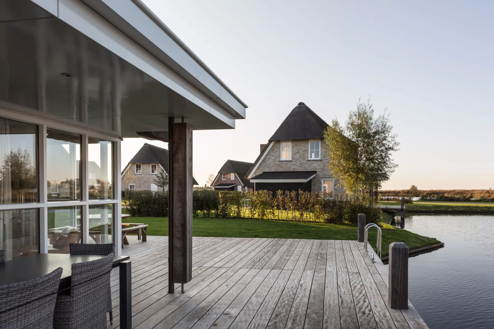 Friese Meren Villa's 14-Terrassenbalkon