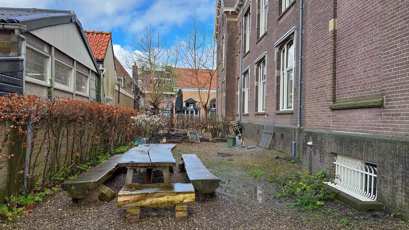 Combi grote en kleine weeshuis-Terrassenbalkon