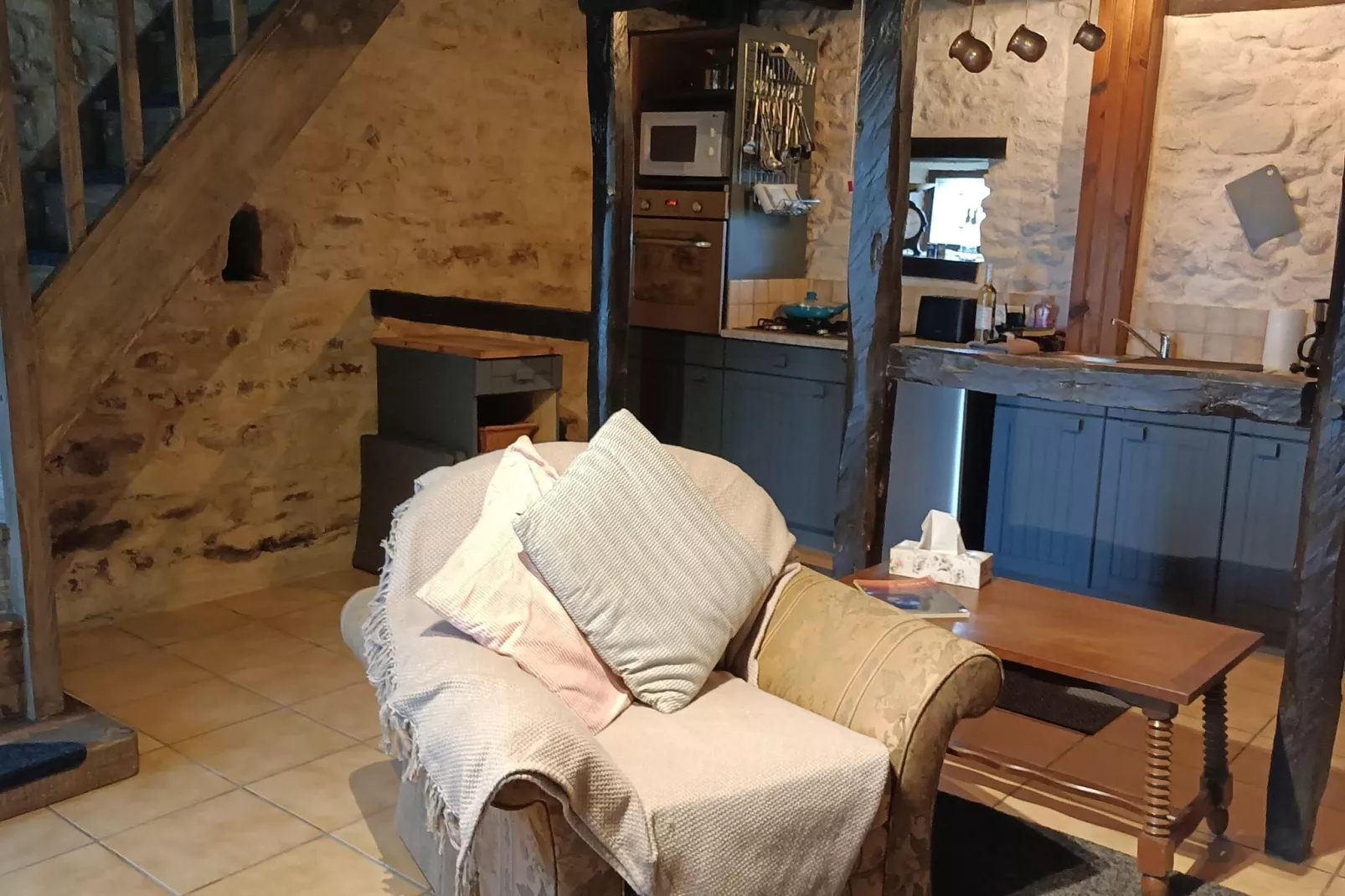 Gite Les Ayes-Living room