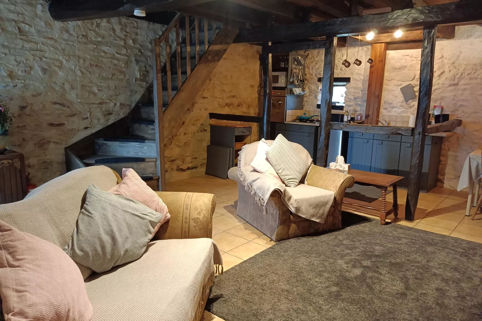 Gite Les Ayes-Living room
