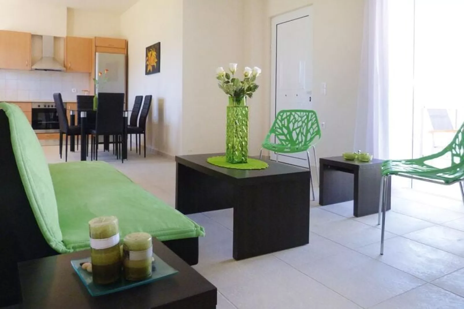 Villas Azure Beach Nopigia 3-bedroom-villa - 100 sqm with sharing pool-Wohnzimmer
