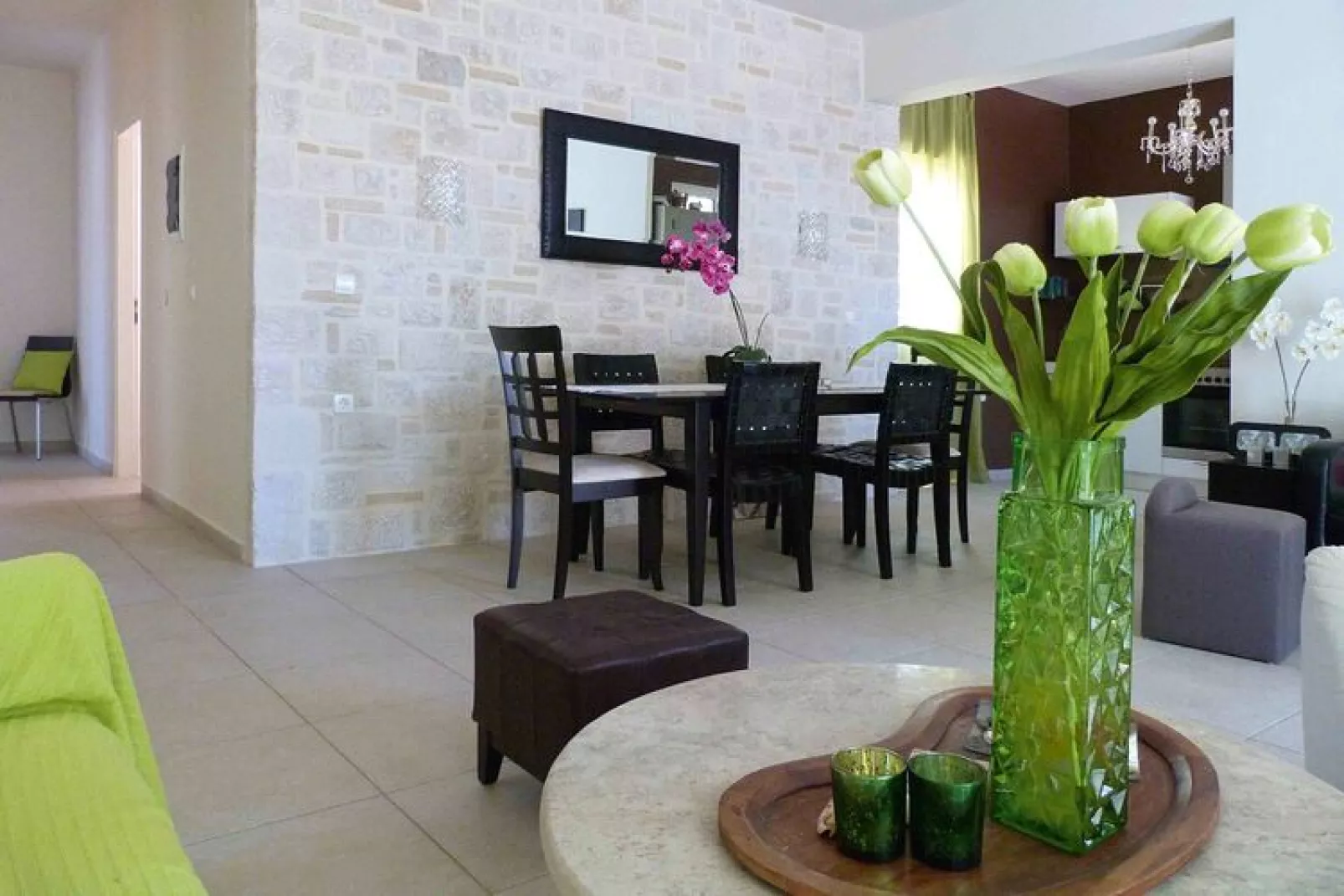 Villas Azure Beach Nopigia 3-bedroom-villa - 100 sqm with sharing pool-Wohnzimmer