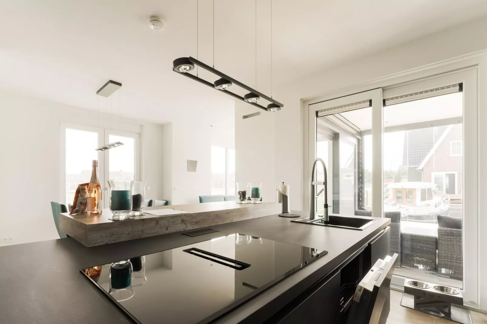 Luxe villa aan het water-Cuisine