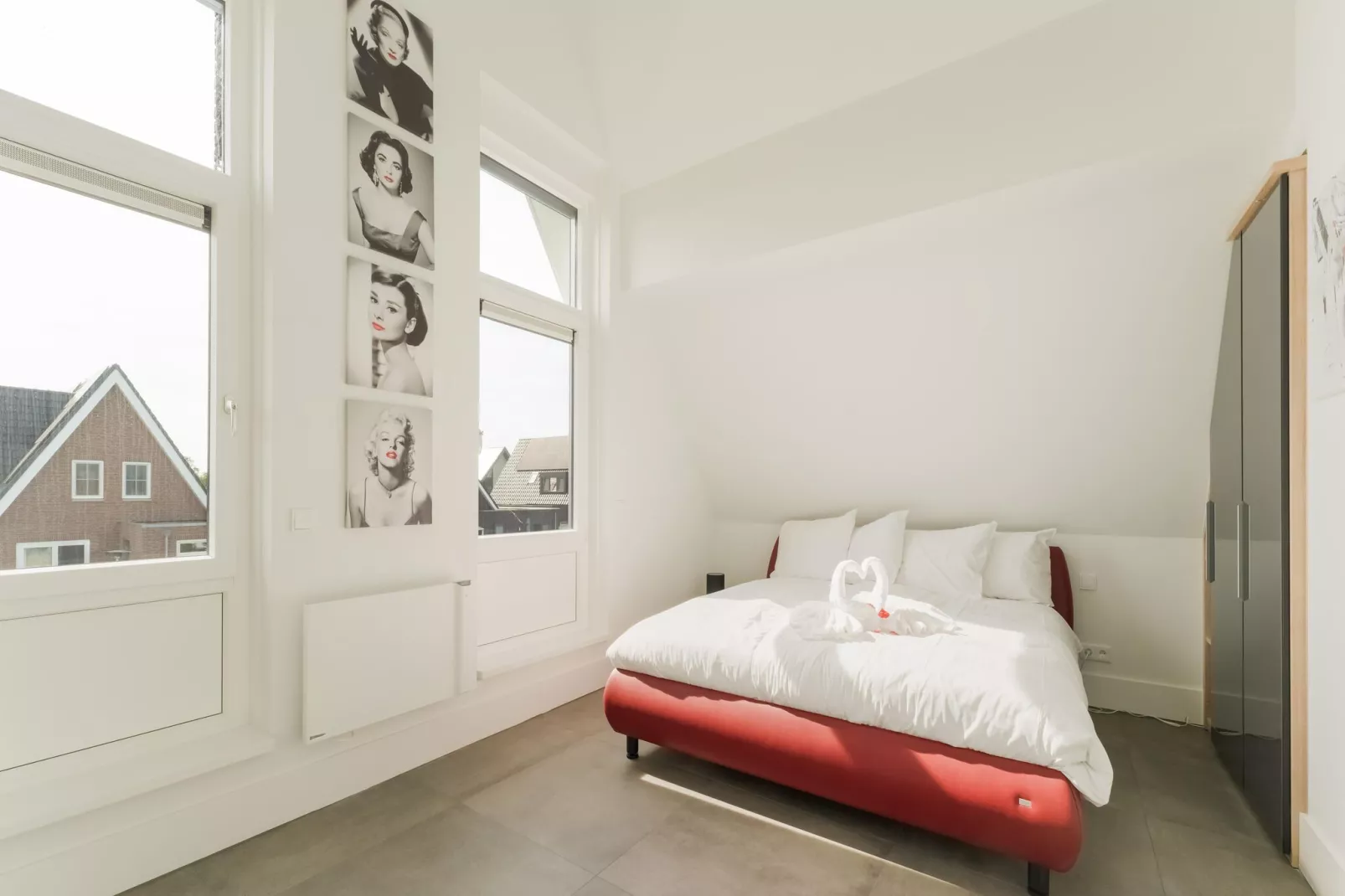 Luxe villa aan het water-Chambre