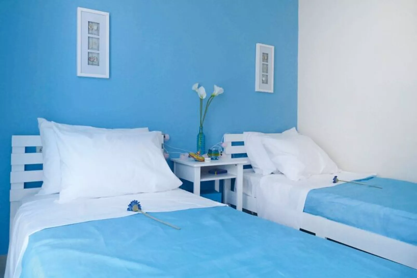 Villas Azure Beach Nopigia 3-bedroom-villa - 100 sqm with sharing pool-Schlafzimmer
