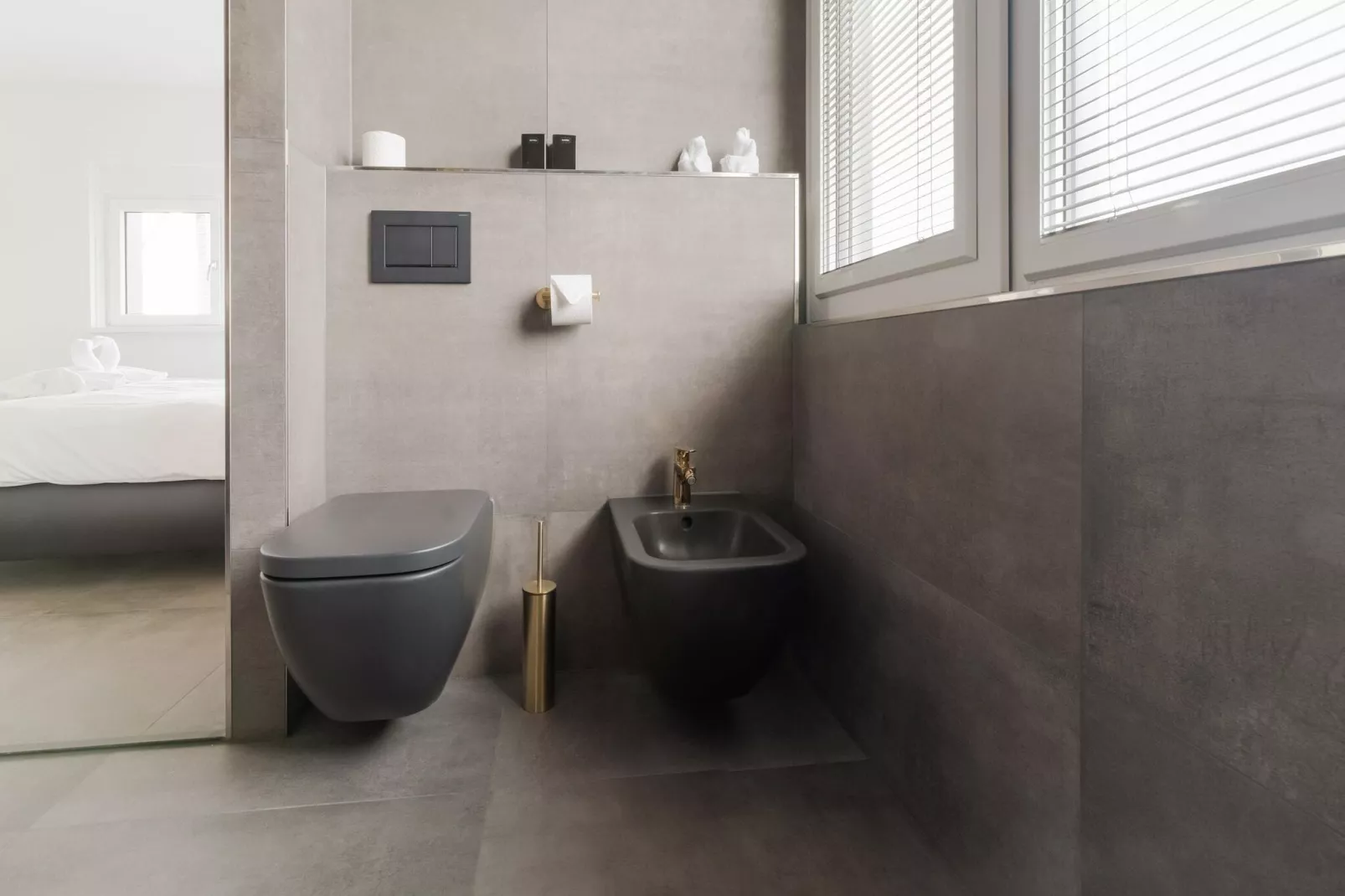Luxe villa aan het water-Salle de bain