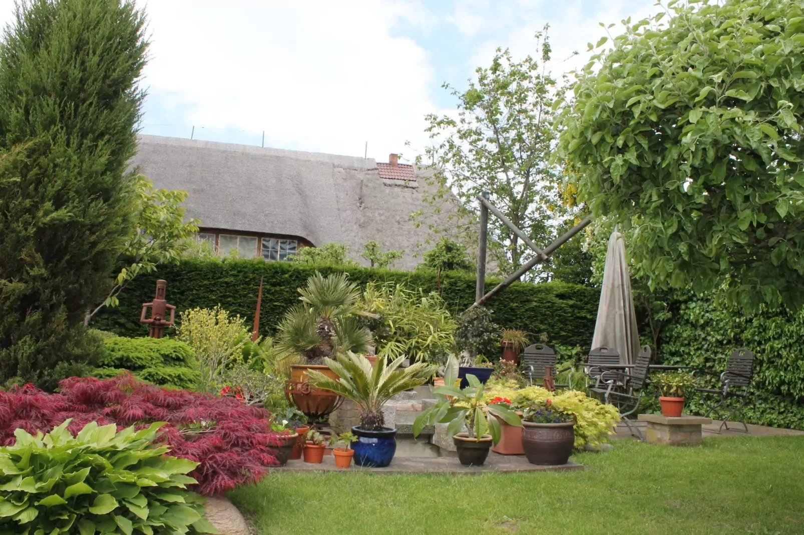 Ferienwohnung Gerda strandnah-Gardens summer