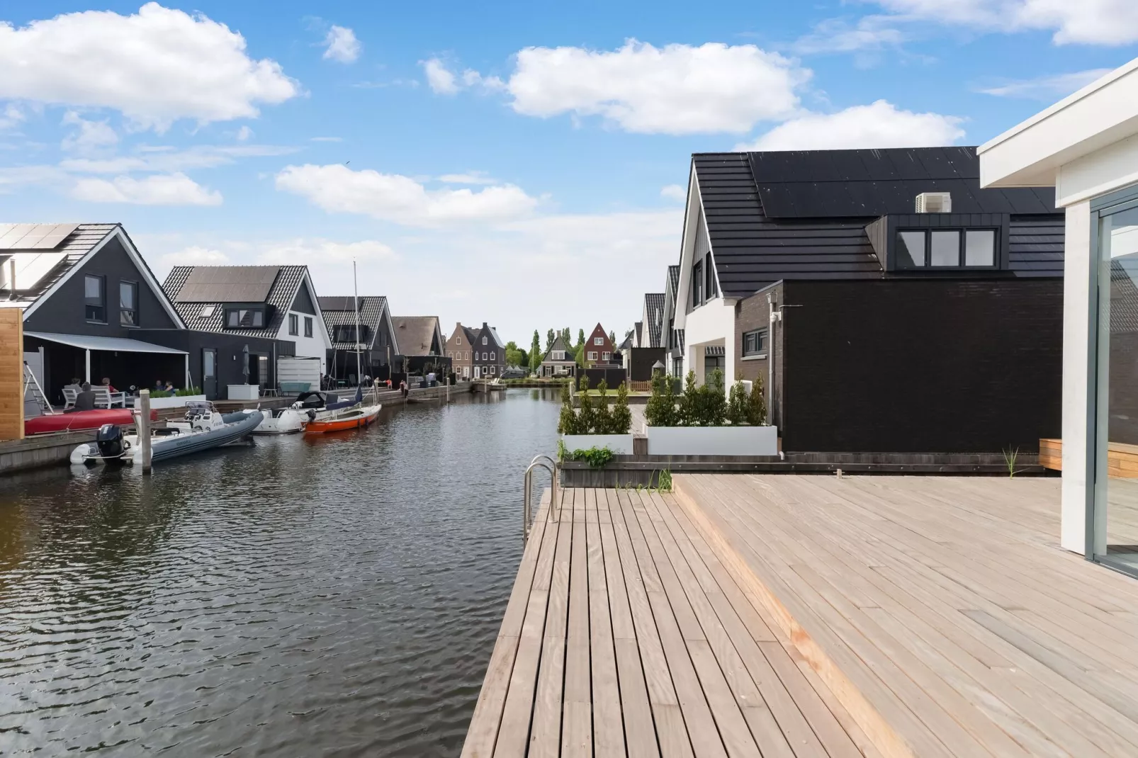 Luxe villa aan het water-Vue d'été