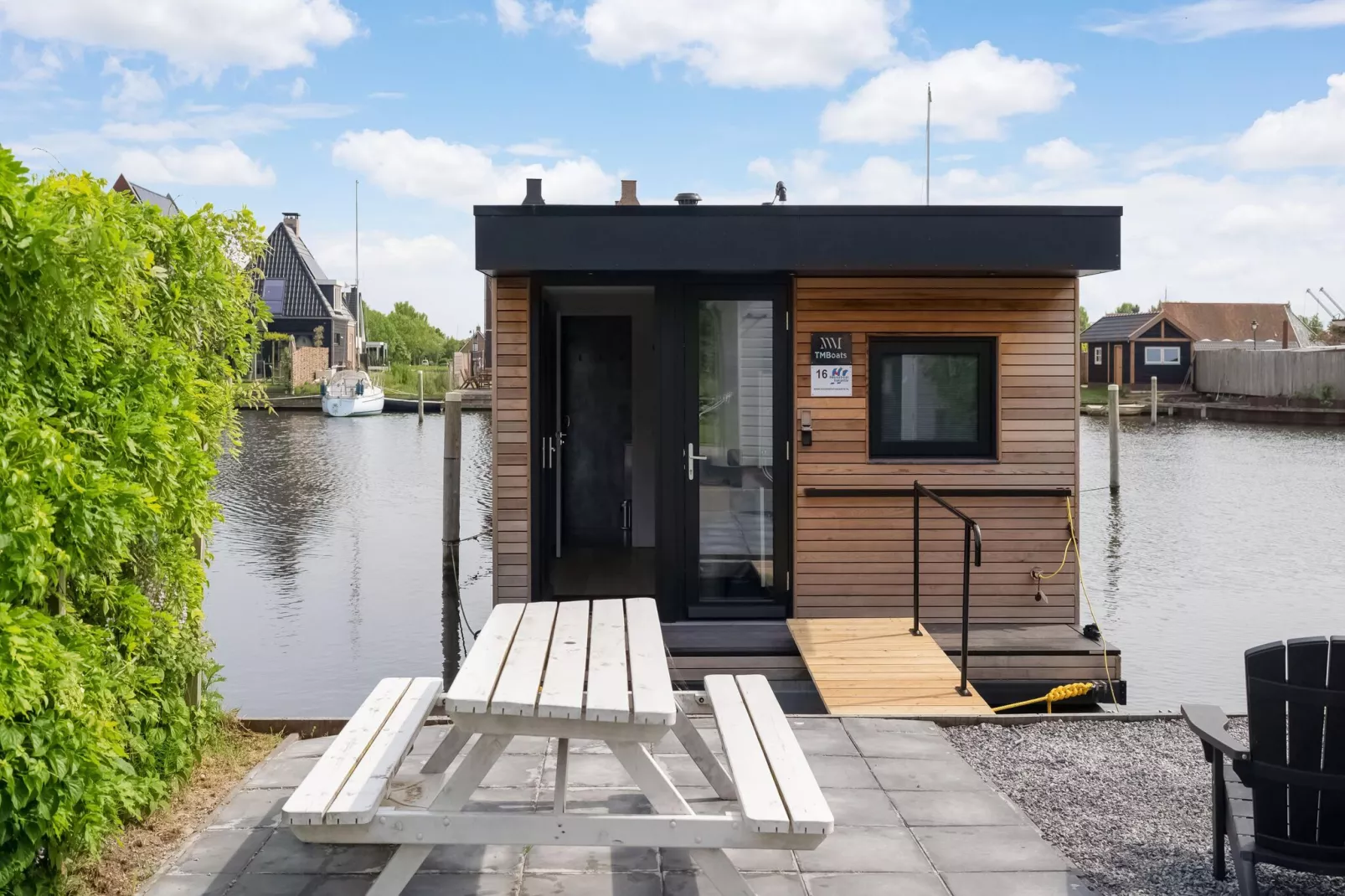 Boat House Stavoren-Außenbereich Sommer