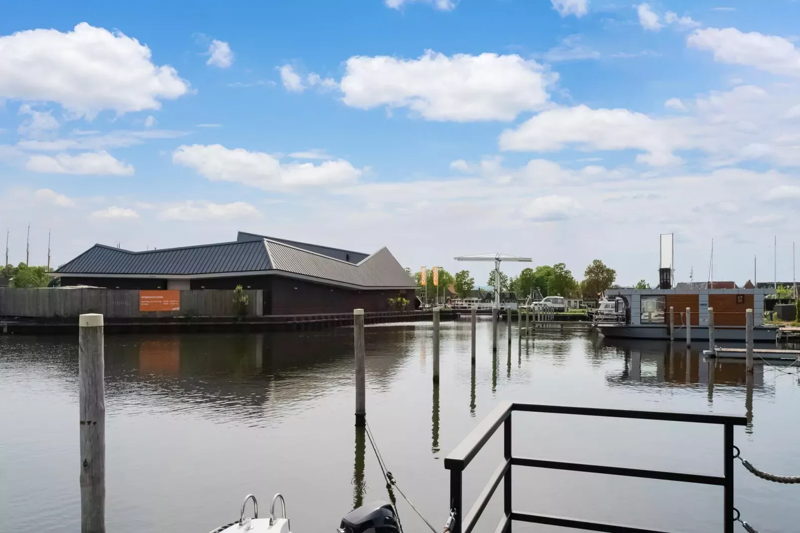 Boat House Stavoren-Aussicht Sommer