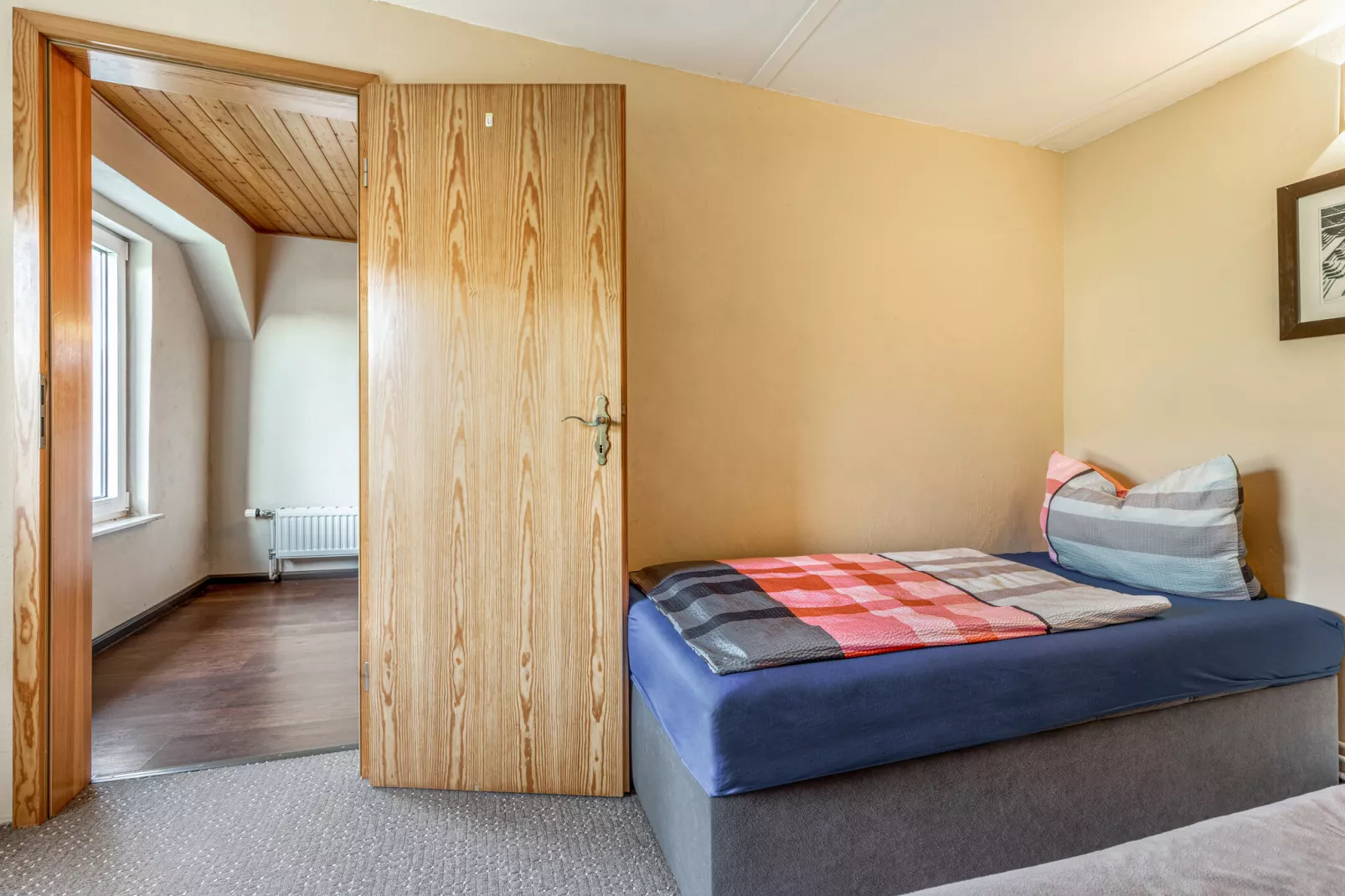 Strandnahe Ferienwohnung Betty mit großem Garten-Schlafzimmer
