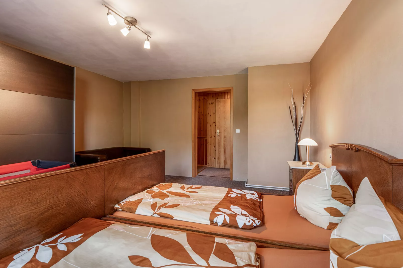 Strandnahe Ferienwohnung Betty mit großem Garten-Schlafzimmer