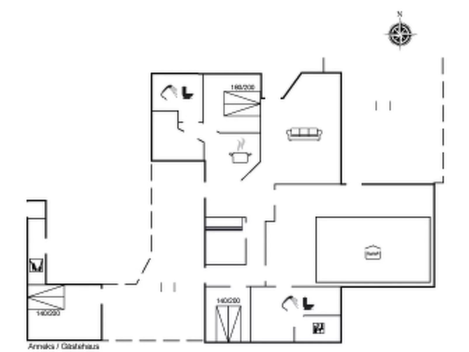 "Halwarth" - 250m from the sea-Inside