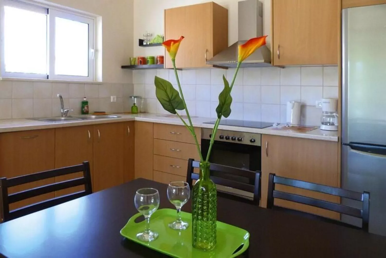 Villas Azure Beach Nopigia 3-bedroom-villa - 100 sqm with private pool-Küche