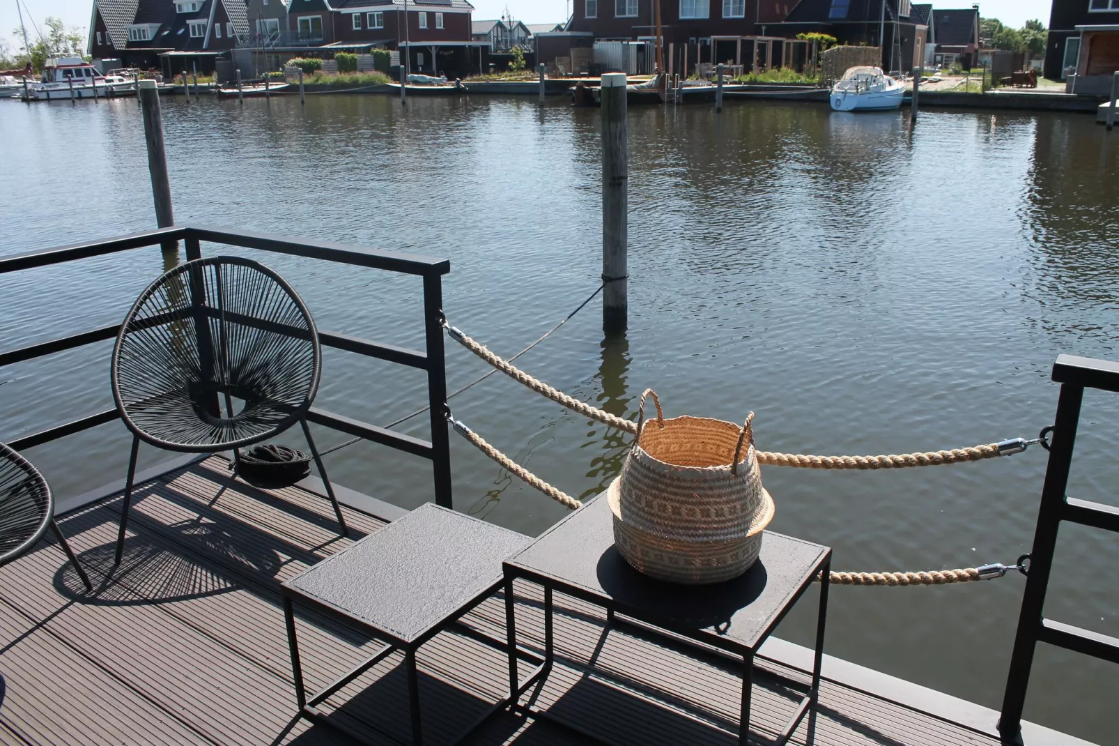Boat House Stavoren-Terrassenbalkon