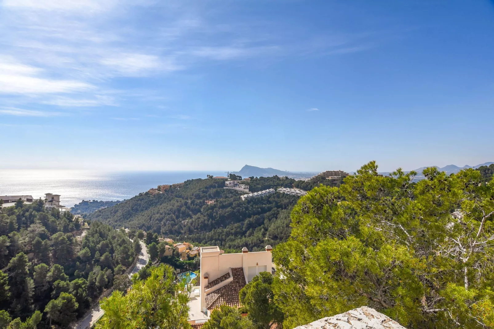 Casa Panorama Altea Hills-Vue d'été