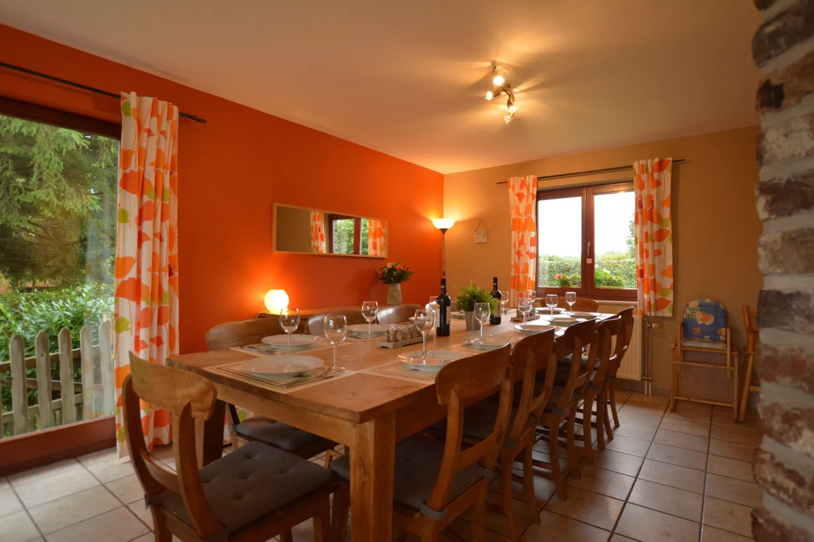 La Clé des Fagnes-Dining room