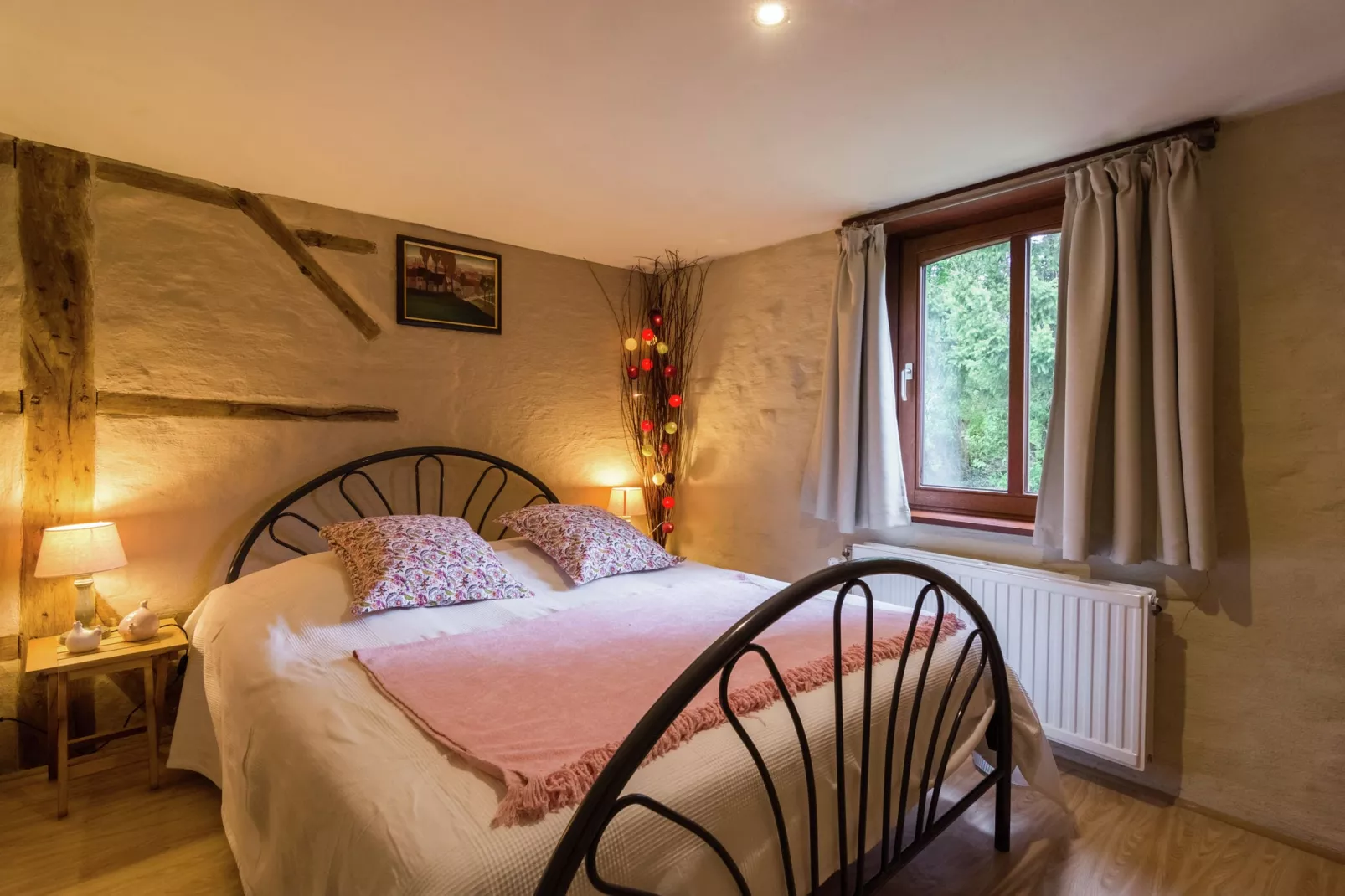 La Grange d'Ychippe-Schlafzimmer