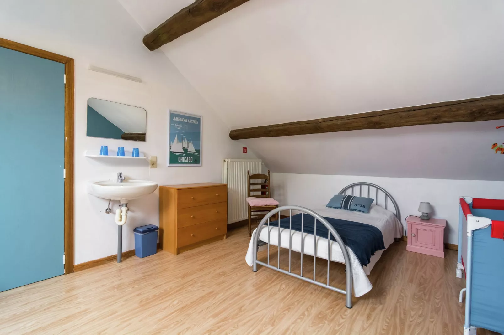 La Grange d'Ychippe-Schlafzimmer