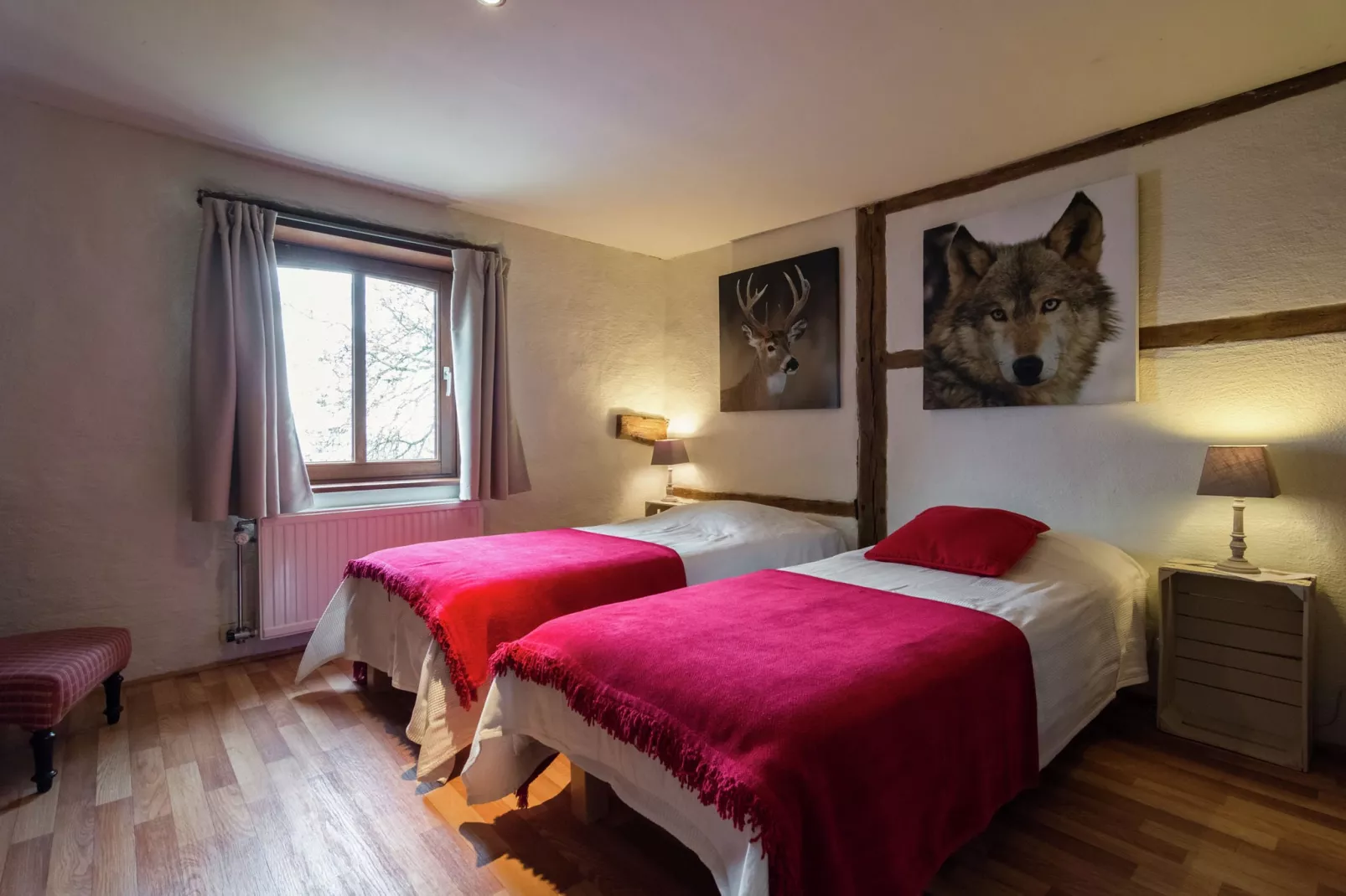 La Grange d'Ychippe-Schlafzimmer