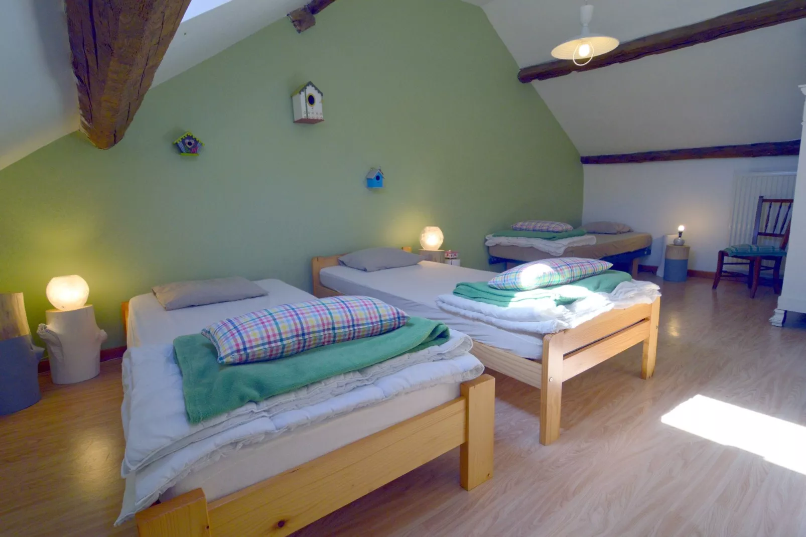 La Grange d'Ychippe-Schlafzimmer