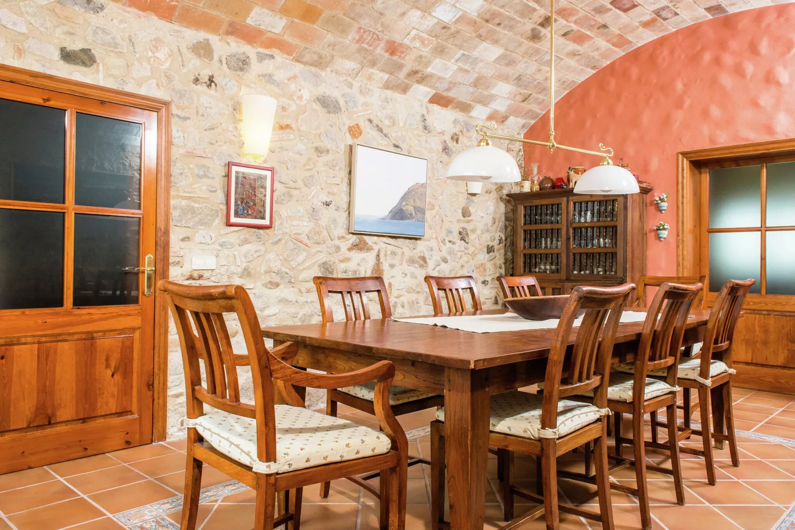 Mas Delfi-Dining room