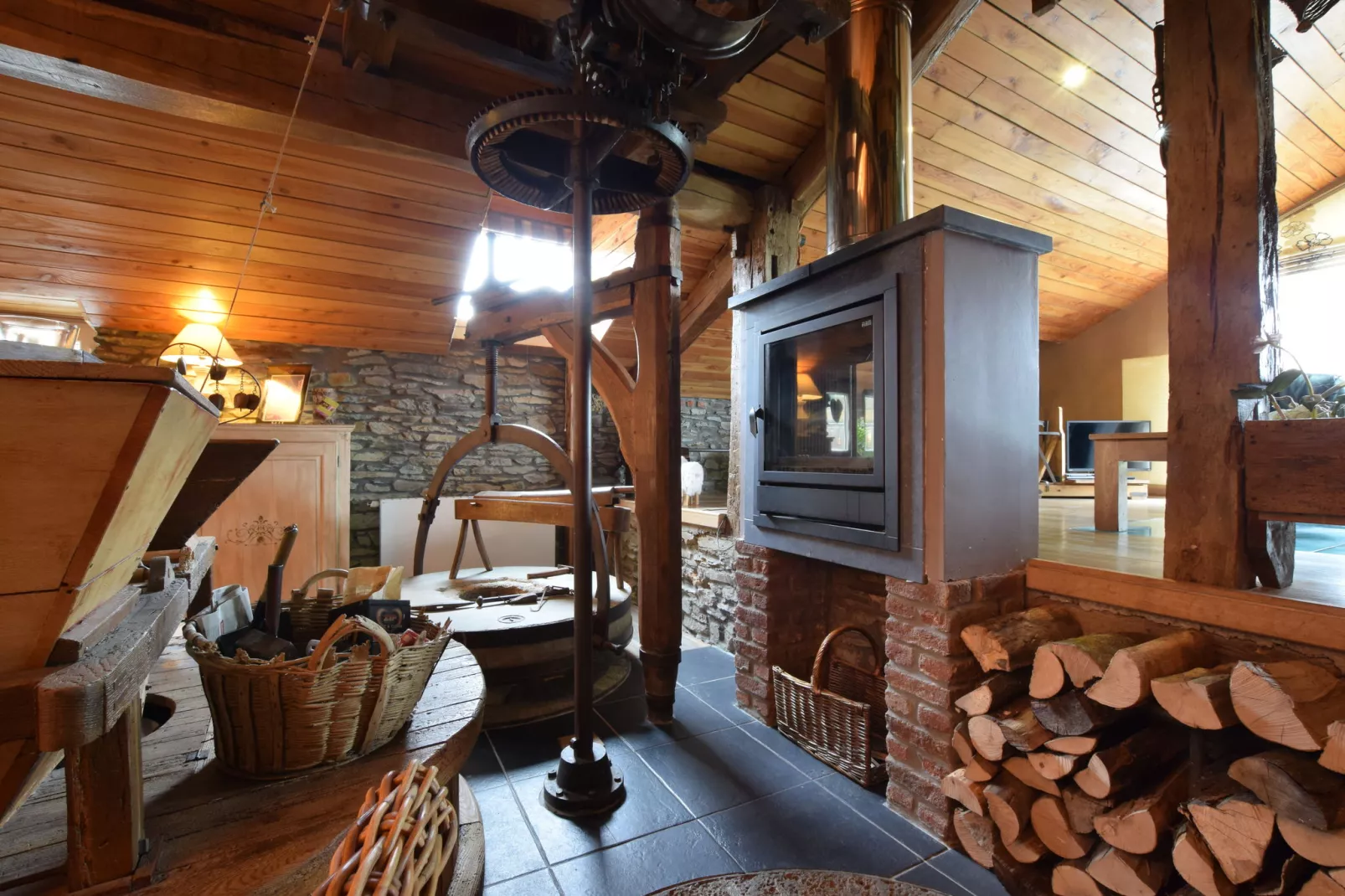 Au Moulin du Fî-Living room