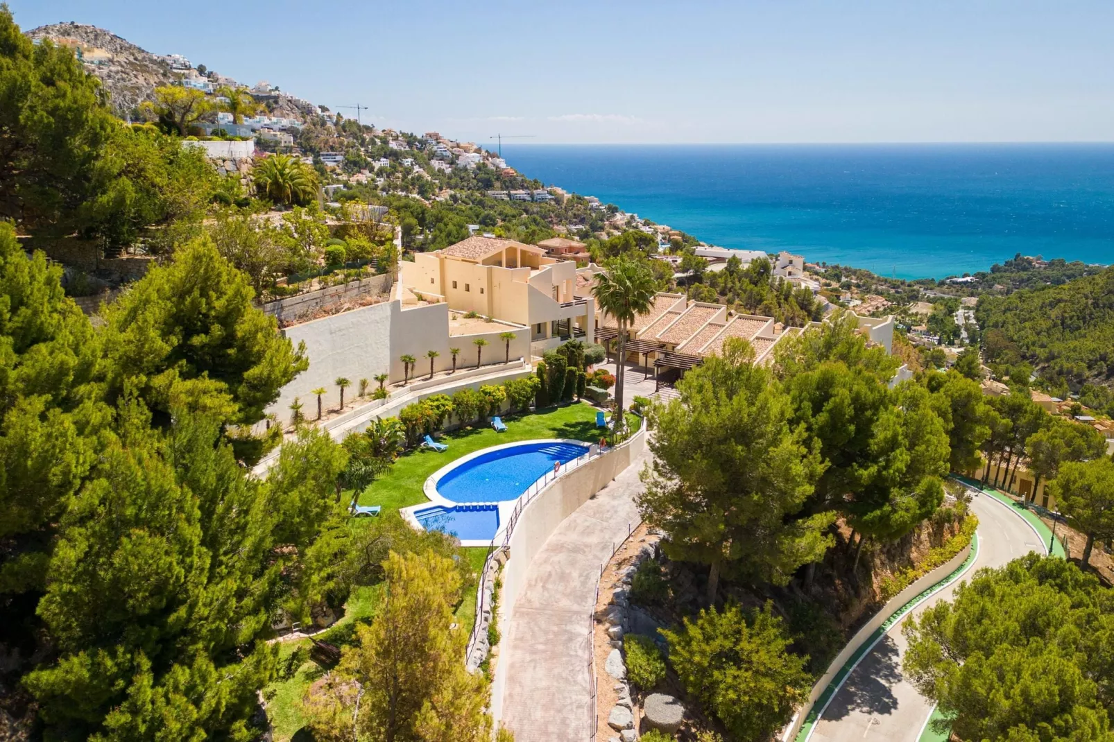 Casa Panorama Altea Hills-Zones d'été à 1 km