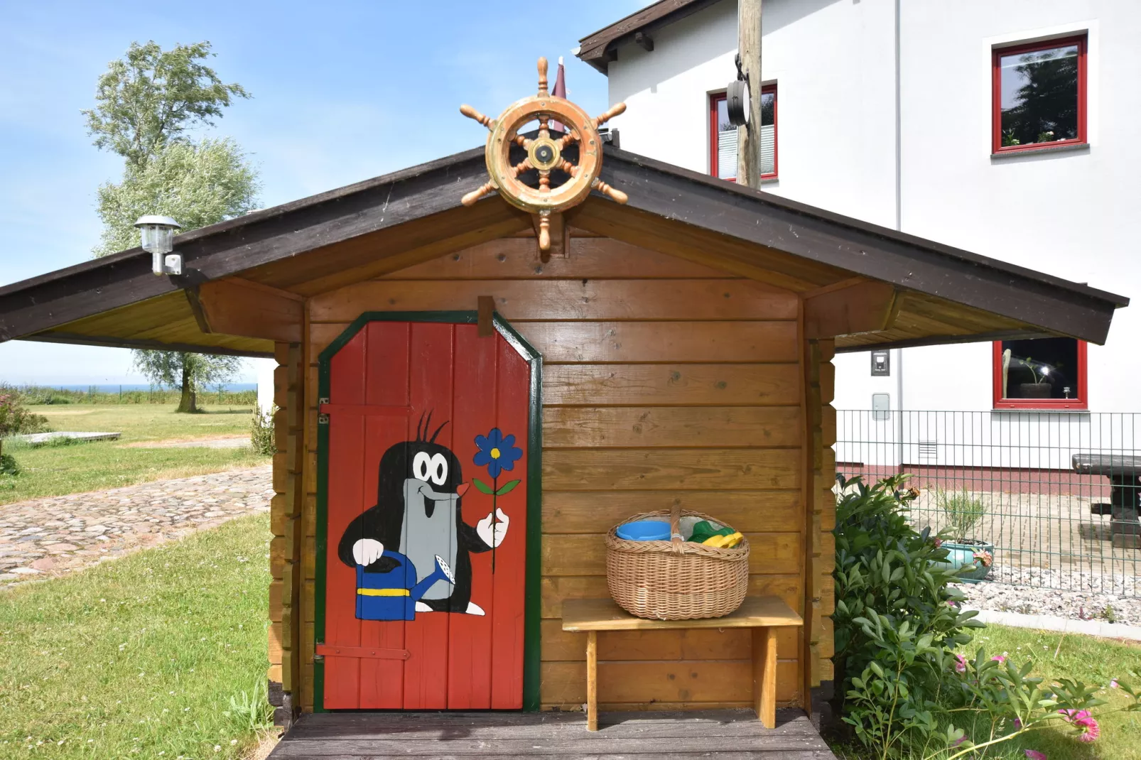 XL Meerblick und Leuchtturm-Gardens summer