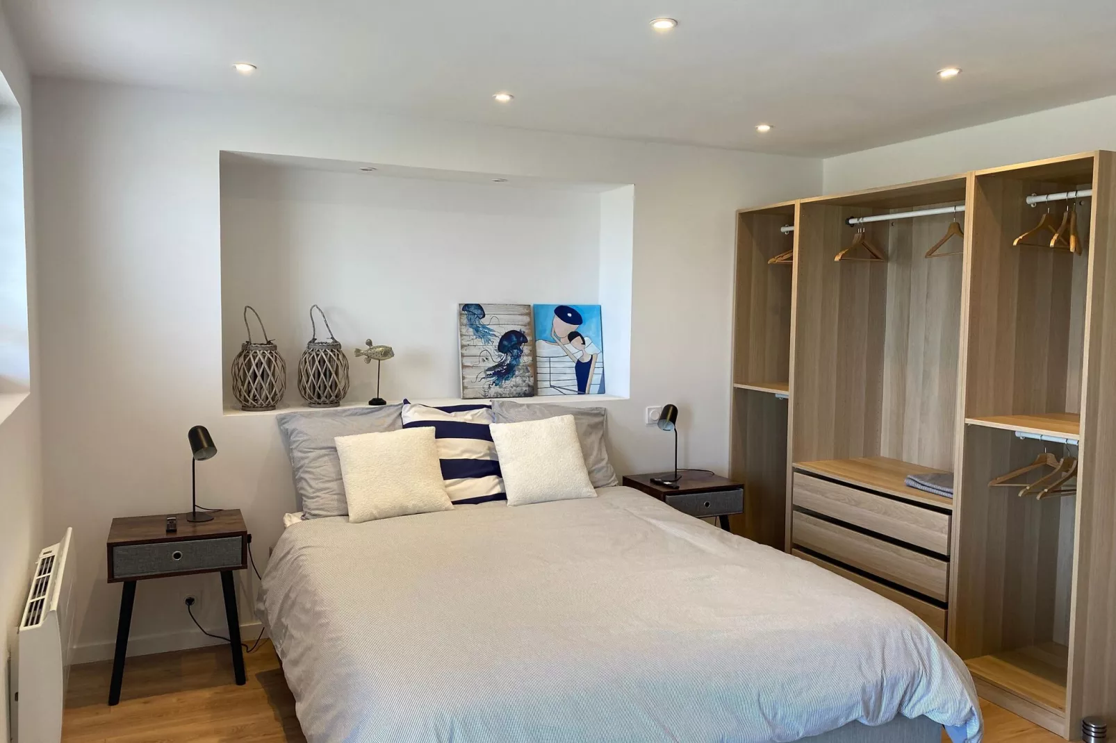 Maison vue mer Perros-Guirec-Bedroom