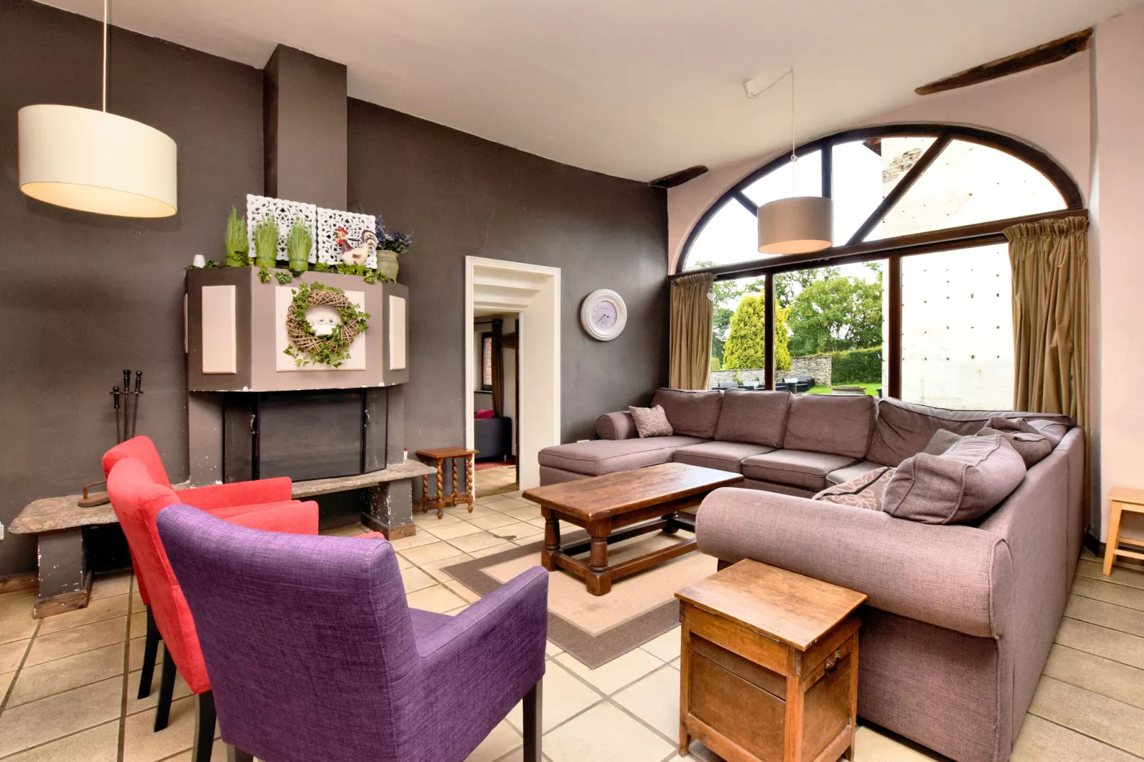 Le Muretin-Living room