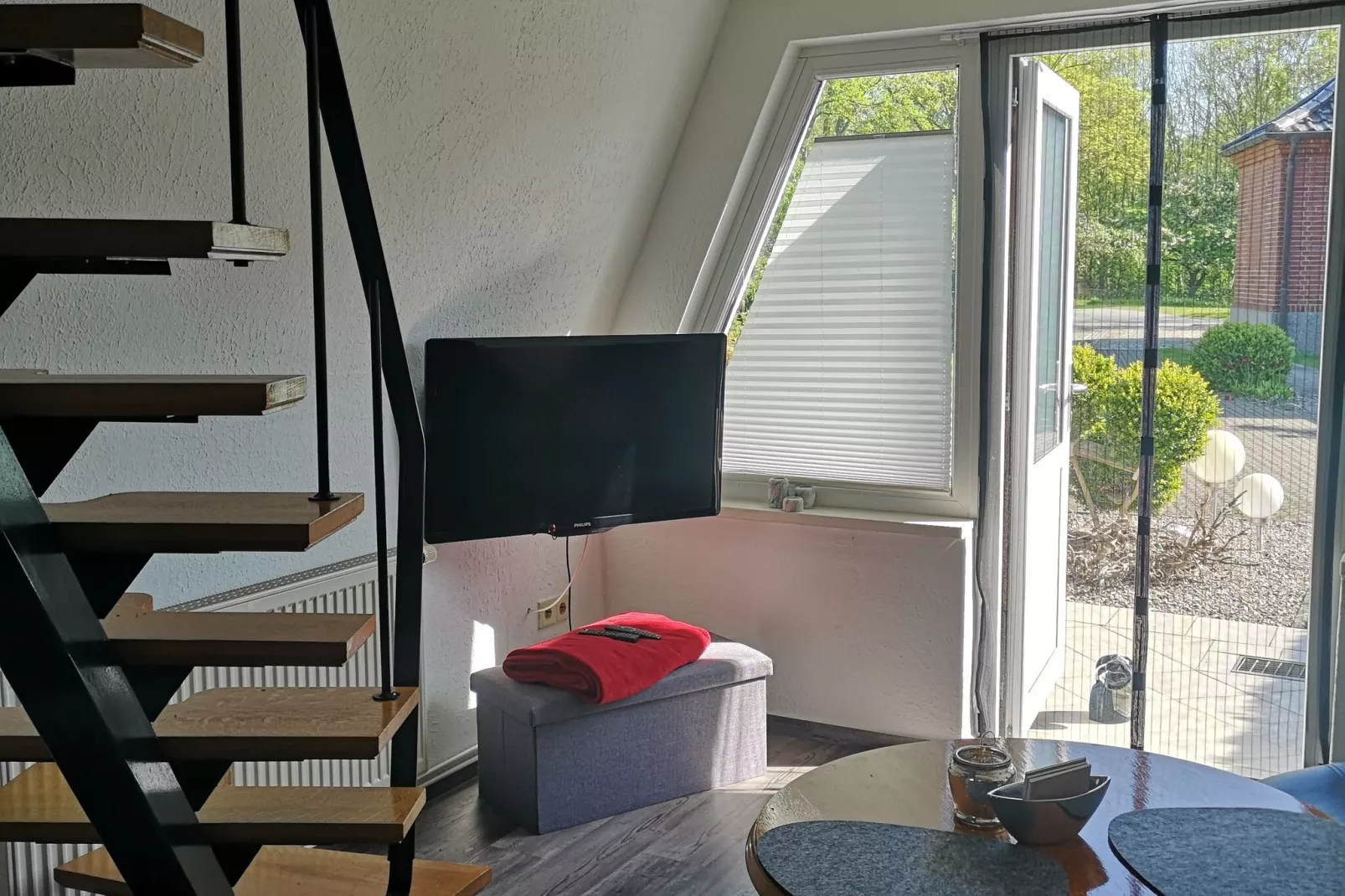 Finnhütte-Living room