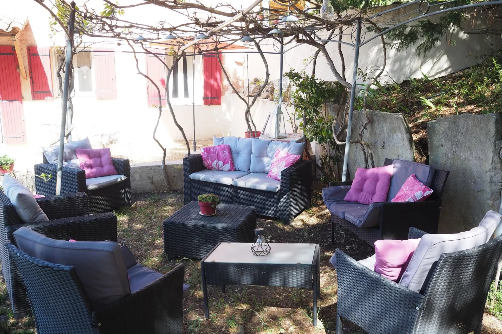 Doppelhaushälfte in Bédoin-Terrassenbalkon