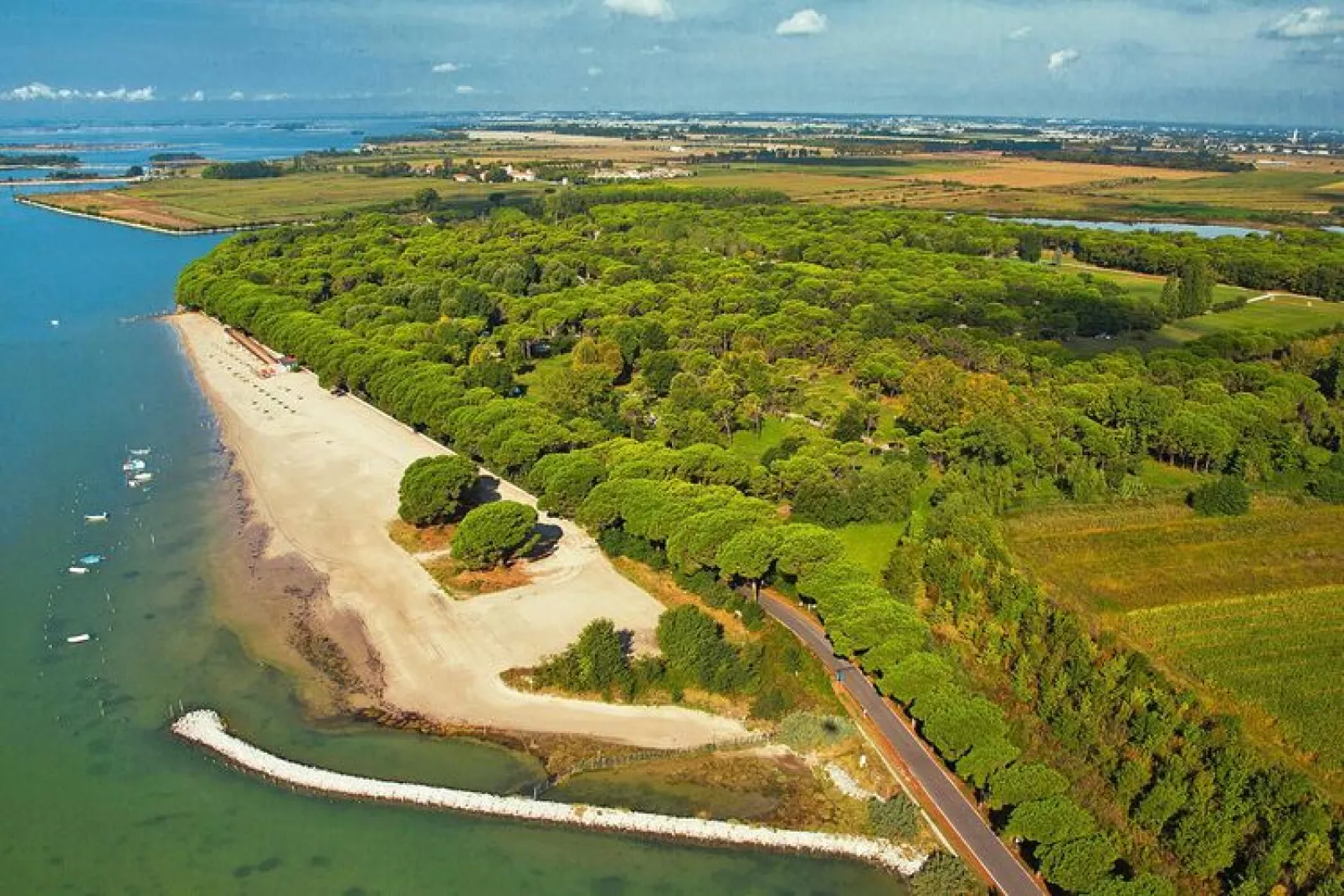Holiday resort Belvedere, Grado-Pinus-Water view