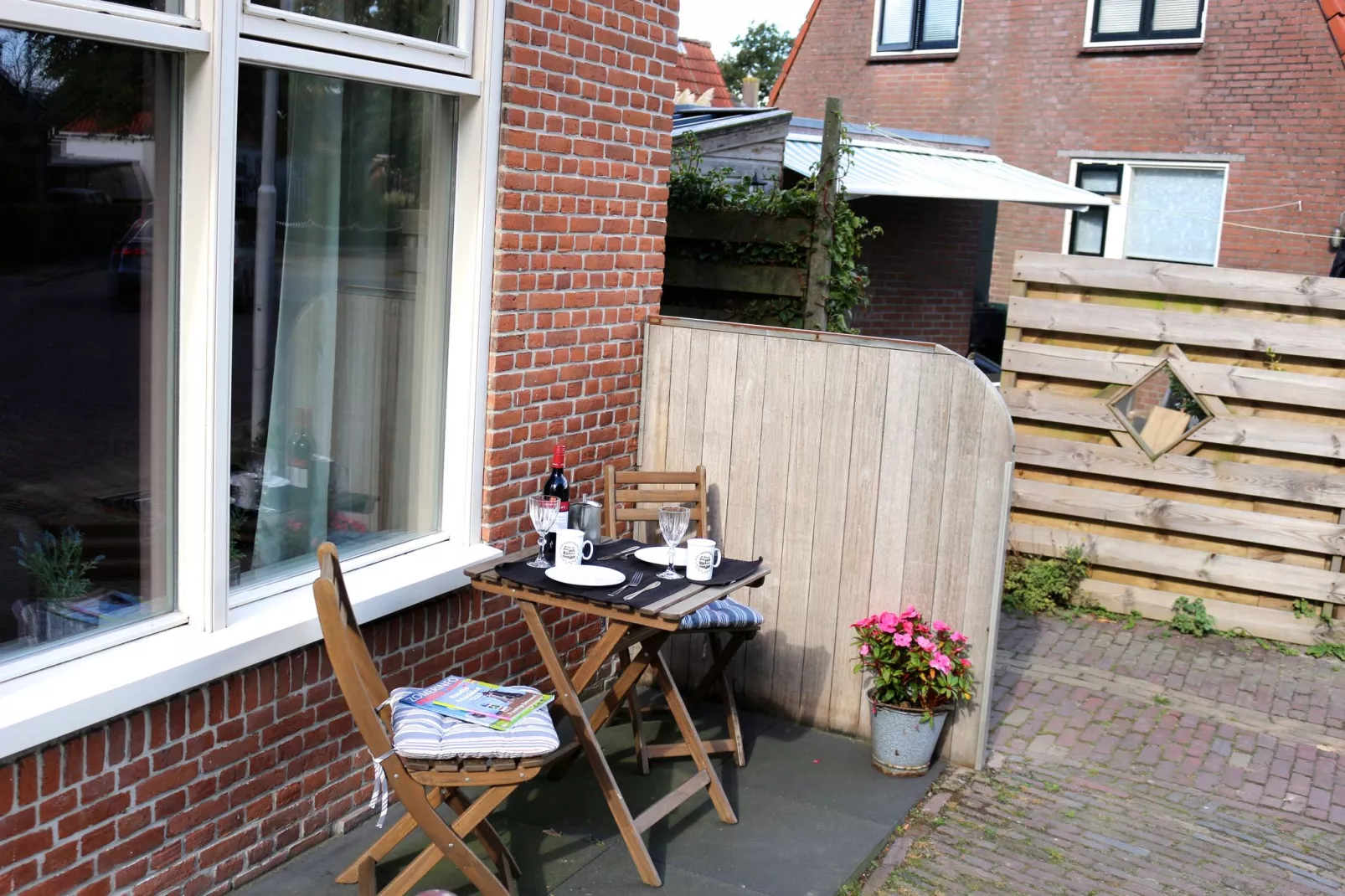 B en B It Huuske-Terrace balcony
