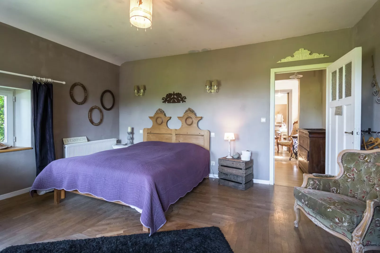 La Ferme Tirou-Schlafzimmer