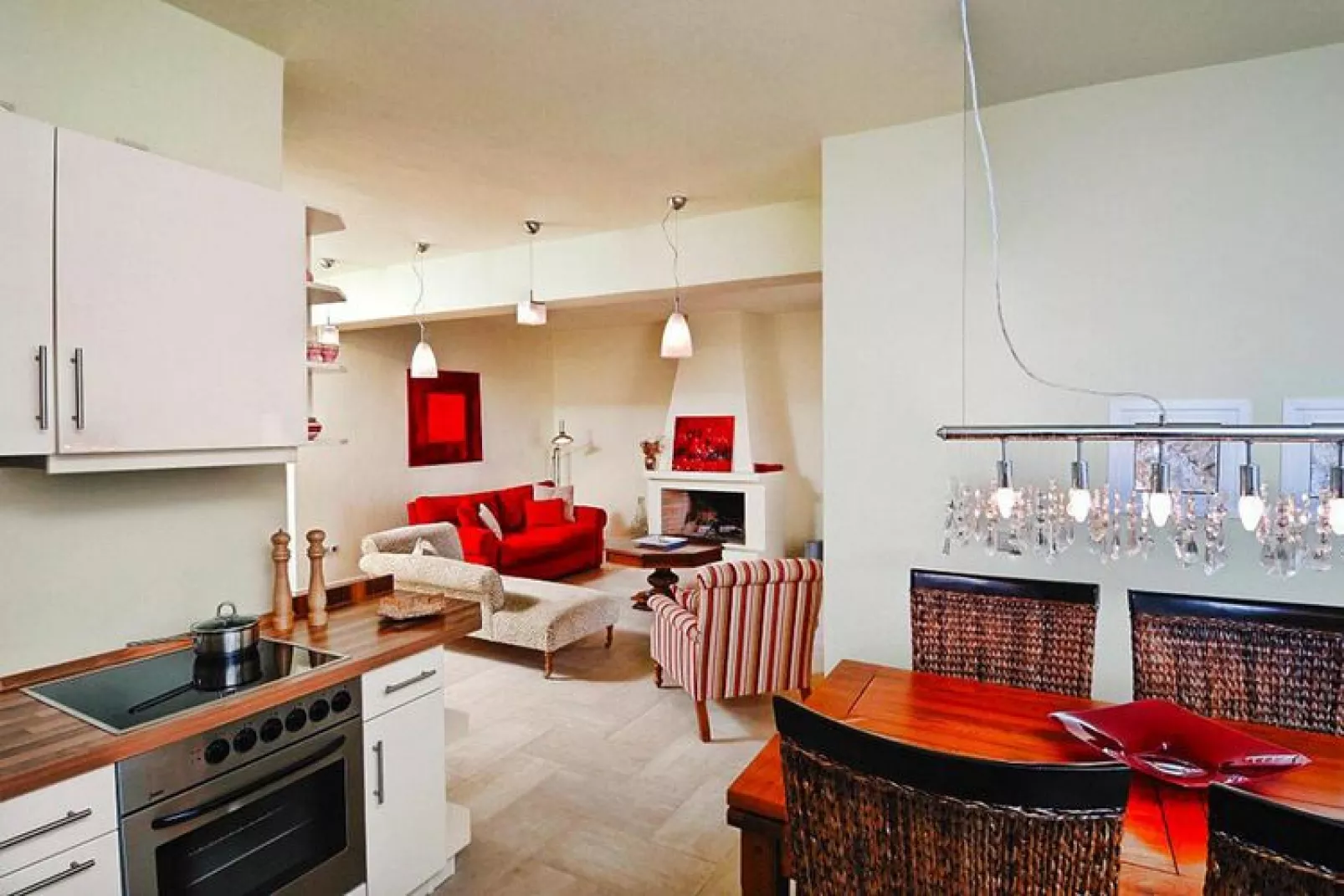 Istron Collection Villas - 2 bedroom villa Ares 120 qm-Cuisine