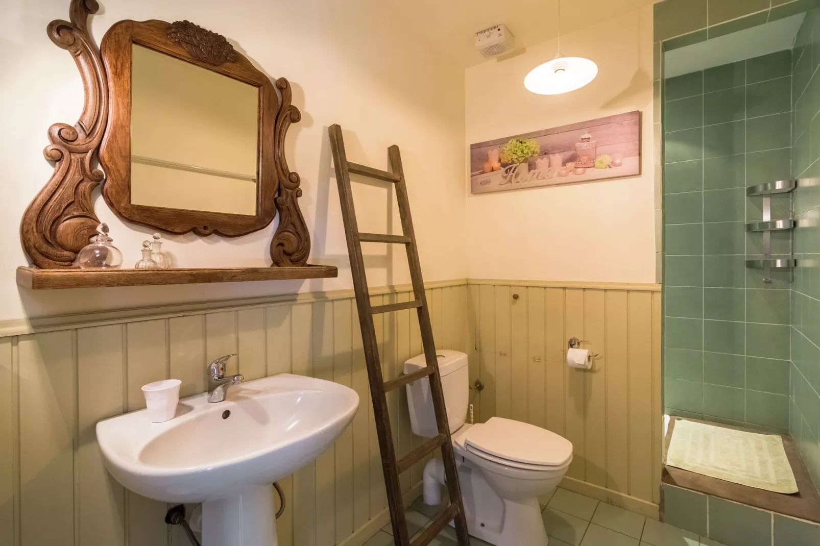 La Ferme Tirou-Badezimmer