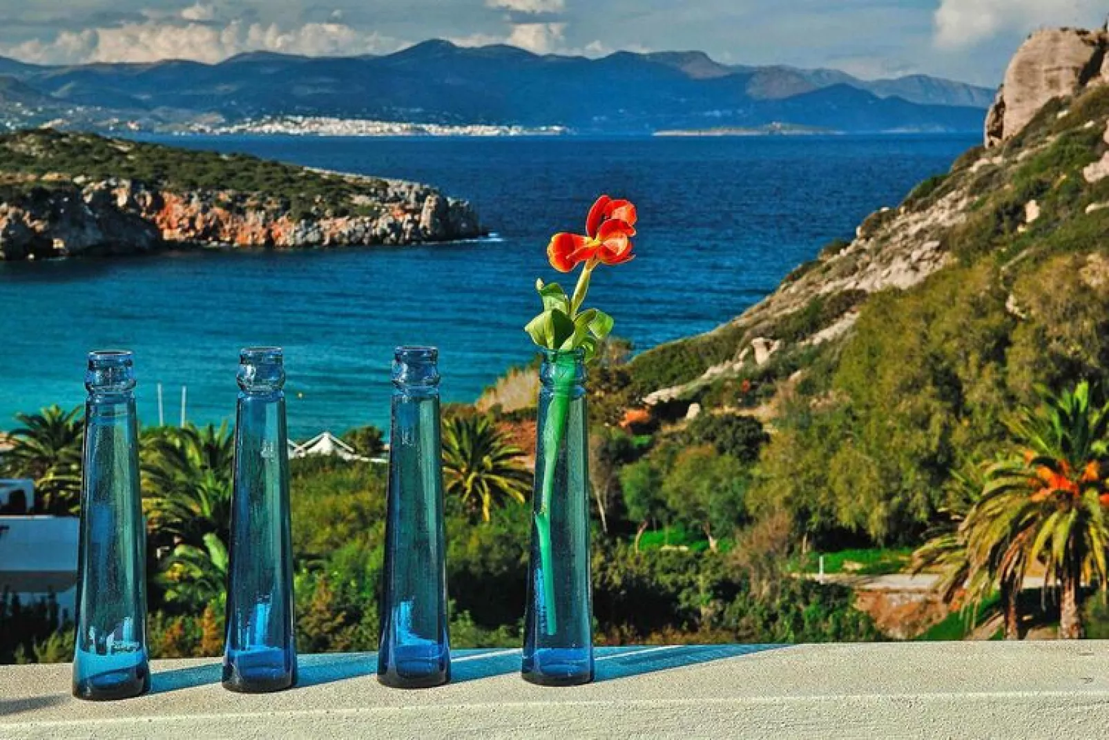 Istron Collection Villas - 3 bedroom villa Ouranos and Helios 150 qm-Vue sur l'eau