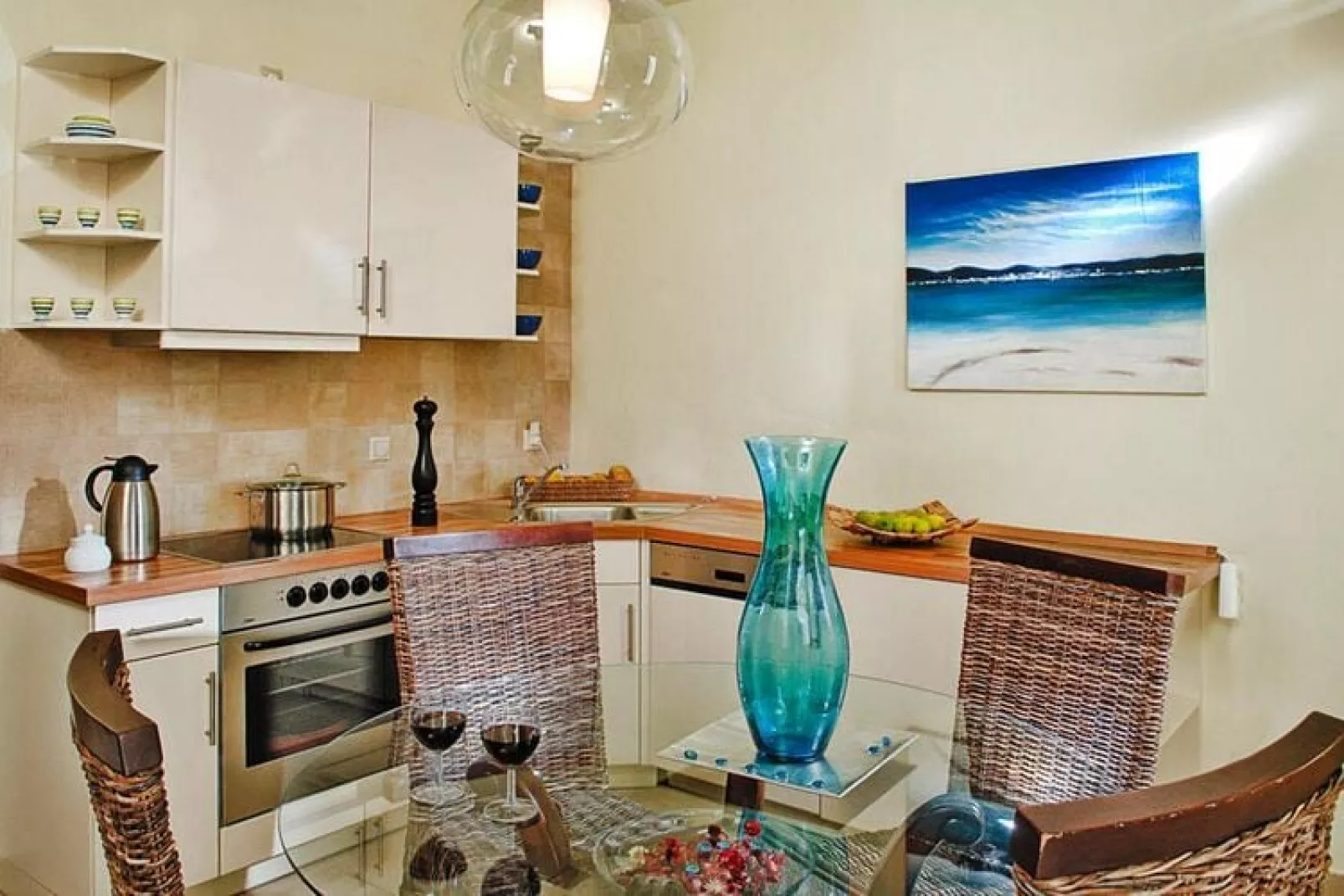 Istron Collection Villas - 3 bedroom villa Ouranos and Helios 150 qm-Cuisine